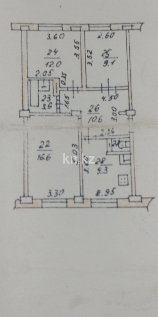 Продажа 3-комнатной квартиры, 37.7 м², ул. Бекмаханова в Алматы - фото 16