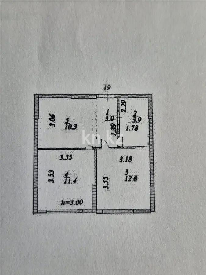 Продажа 2-комнатной квартиры, 41.4 м² в Астане - фото 6