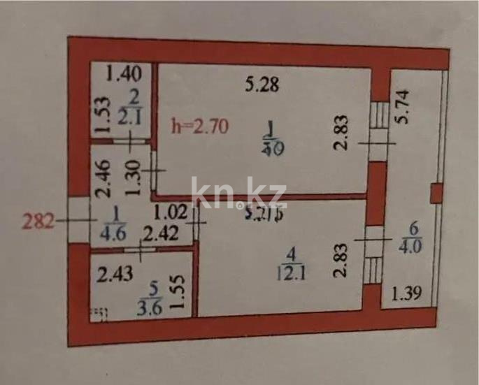 Продажа 1-комнатной квартиры, 42 м² в Астане - фото 6