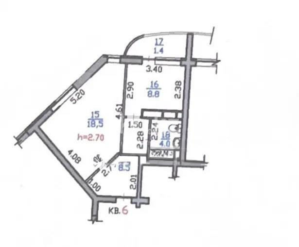 Продажа 1-комнатной квартиры, 42 м² в Алматы - фото 3