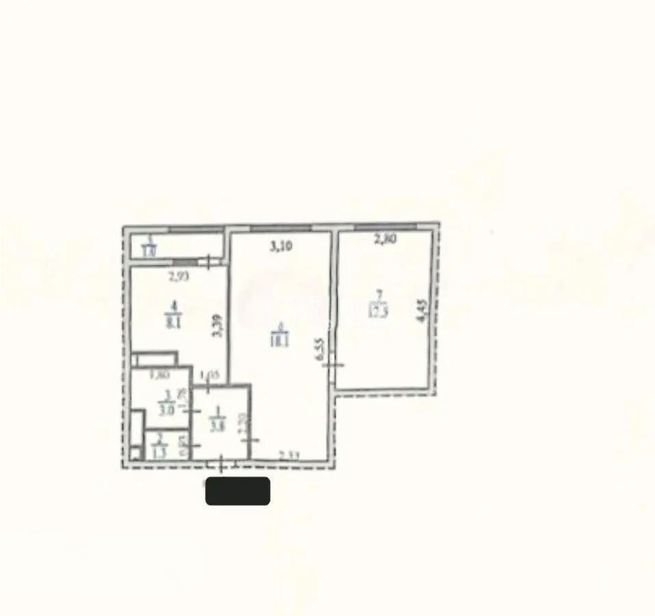 Продажа 2-комнатной квартиры, 47 м² в Алматы - фото 6
