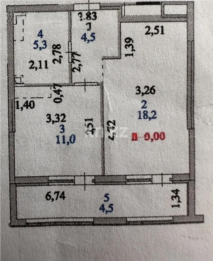 Продажа 1-комнатной квартиры, 43.5 м² в Астане - фото 8