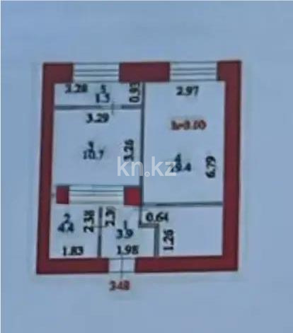 Продажа 1-комнатной квартиры, 40 м² в Астане - фото 5