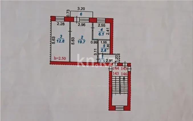 Продажа 2-комнатной квартиры, 44 м² в Караганде - фото 5