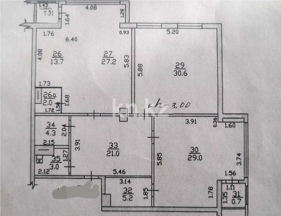 Продажа 3-комнатной квартиры, 137.5 м², ул. Брусиловского, дом  163 в Алматы - фото 6