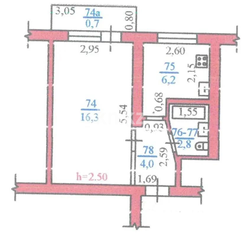Продажа 1-комнатной квартиры, 30 м² в Алматы - фото 5