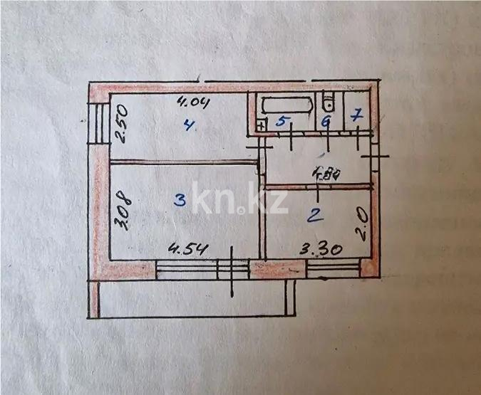 Продажа 2-комнатной квартиры, 42.5 м² в Астане - фото 6