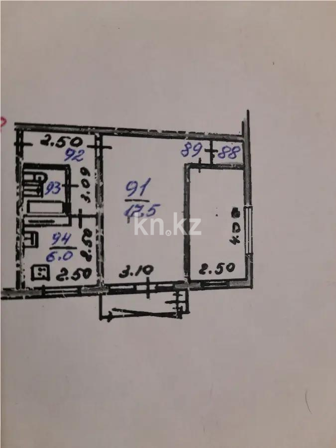 Продажа 2-комнатной квартиры, 46 м² в Алматы