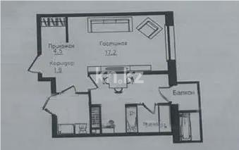 Продажа 1-комнатной квартиры, 41 м² в Алматы