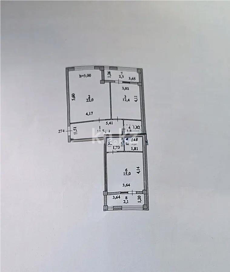 Продажа 2-комнатной квартиры, 70 м², ул. Байтурсынова, дом  67 в Астане - фото 2