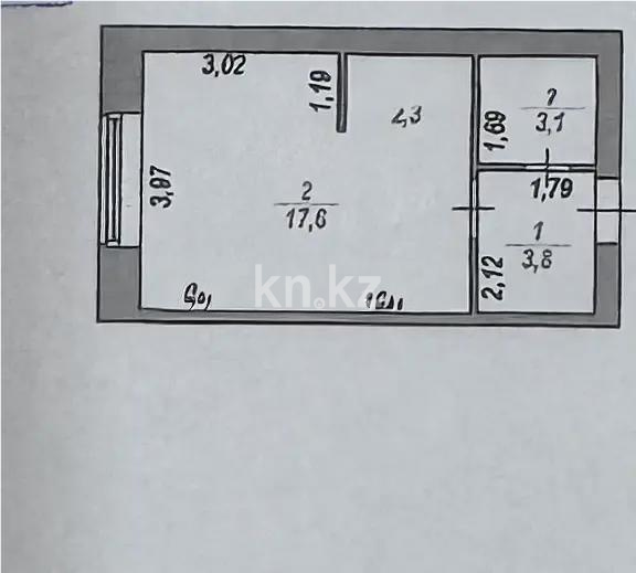 Продажа 1-комнатной квартиры, 28 м² в Астане - фото 3
