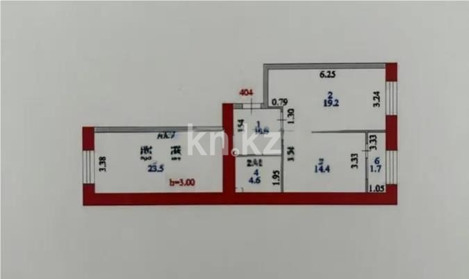 Продажа 2-комнатной квартиры, 70 м² в Астане - фото 3