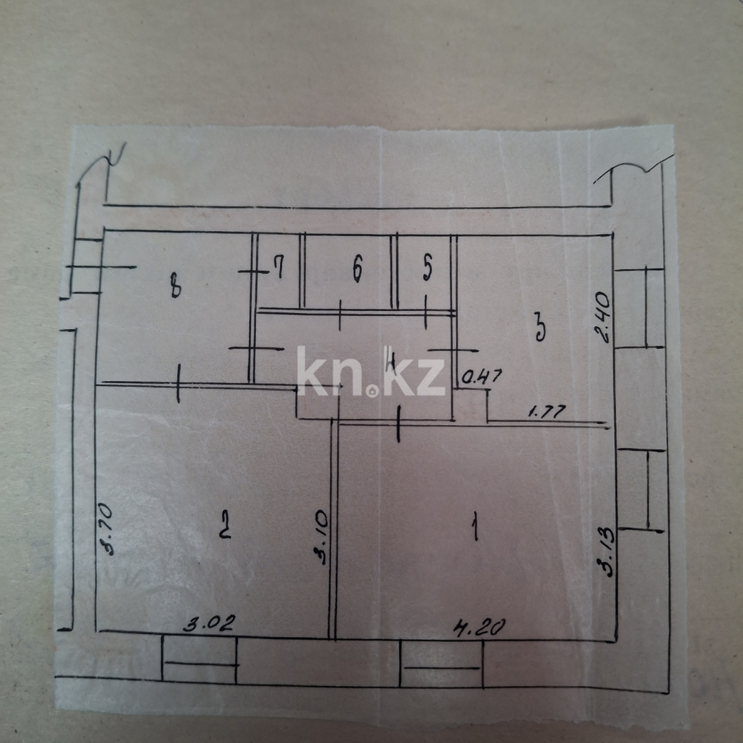 Продажа 2-комнатной квартиры, 44.55 м² в Усть-Каменогорске - фото 3