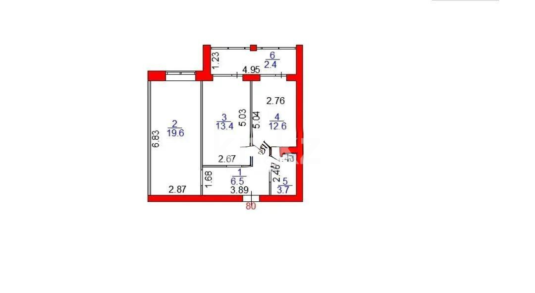 Продажа 2-комнатной квартиры, 62 м² в Караганде - фото 6