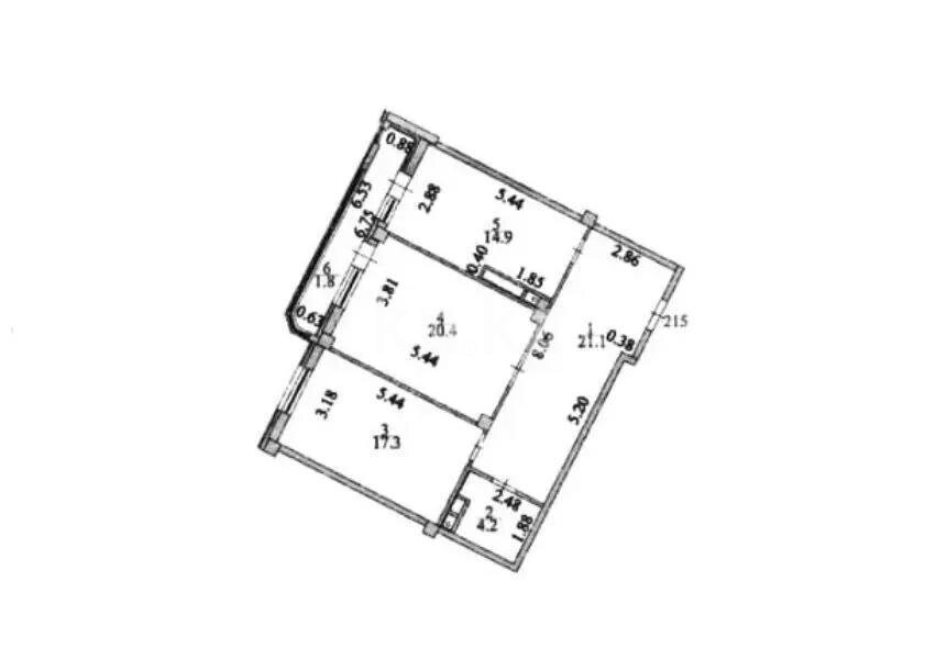 Продажа 2-комнатной квартиры, 80 м² в Астане - фото 4