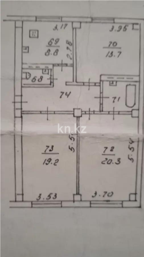 Продажа 3-комнатной квартиры, 78 м² в Алматы - фото 8