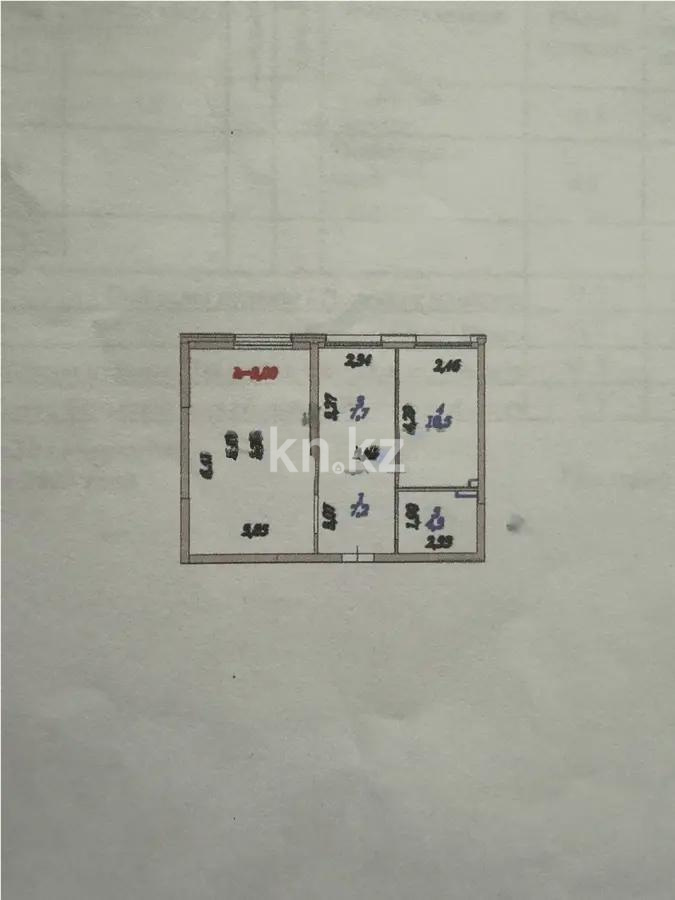 Продажа 2-комнатной квартиры, 53.7 м² в Астане - фото 6
