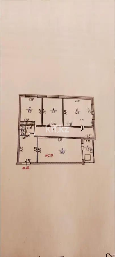 Продажа 3-комнатной квартиры, 68 м² в Алматы - фото 6