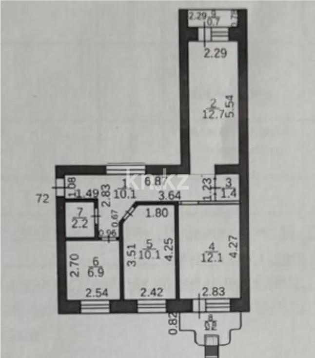 Продажа 3-комнатной квартиры, 57 м² в Караганде - фото 7