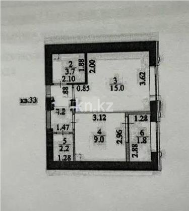 Продажа 1-комнатной квартиры, 35.7 м² в Астане - фото 5