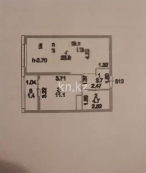 Продажа 1-комнатной квартиры, 44.7 м² в Астане - фото 5