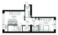 Продажа 2-комнатной квартиры, 73 м² в Астане - фото 4