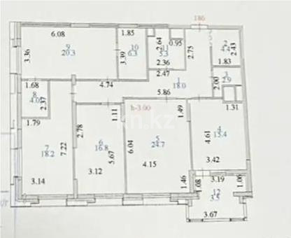 Продажа 4-комнатной квартиры, 139.8 м² в Астане - фото 8