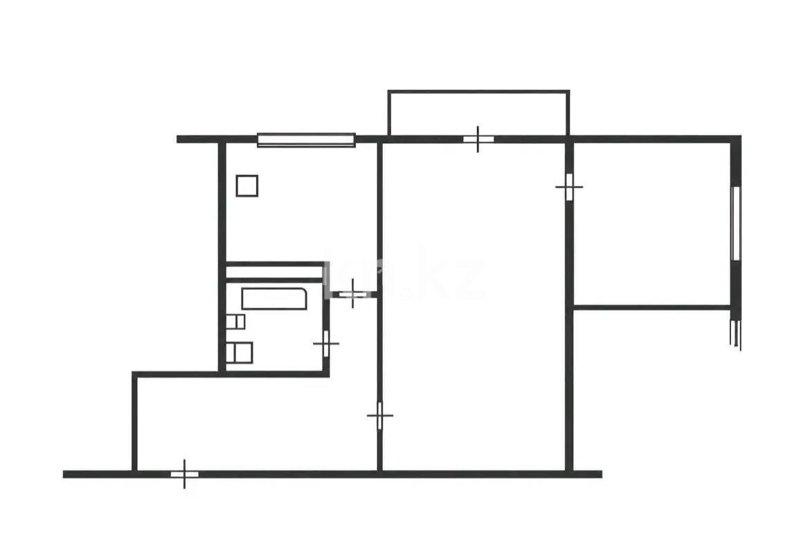 Продажа 2-комнатной квартиры, 44 м² в Алматы - фото 4