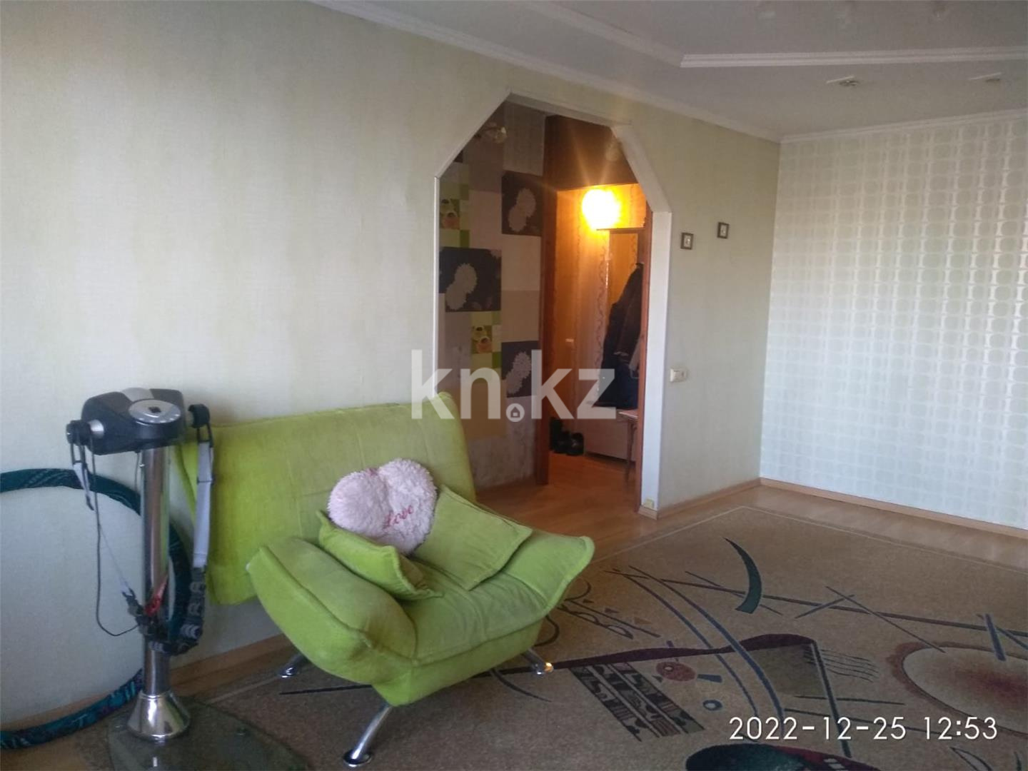 Продажа 3-комнатной квартиры, 59 м², ул. Ерубаева, дом  47 в Караганде - фото 4