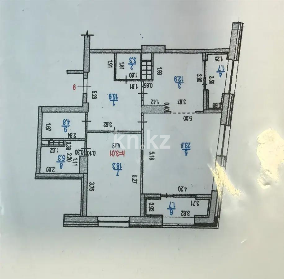 Продажа 2-комнатной квартиры, 88 м² в Алматы - фото 5