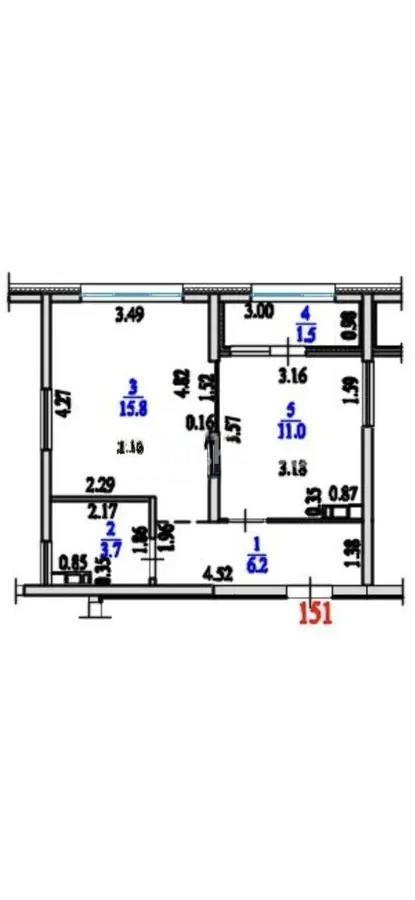Продажа 1-комнатной квартиры, 38.2 м² в Алматы - фото 3