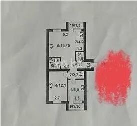 Продажа 3-комнатной квартиры, 58.4 м² в Астане - фото 4