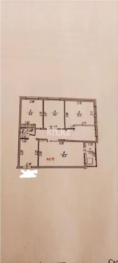 Продажа 3-комнатной квартиры, 68 м² в Алматы - фото 7