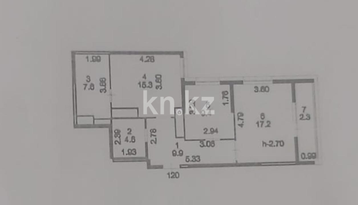 Продажа 2-комнатной квартиры, 66.3 м² в Астане - фото 7