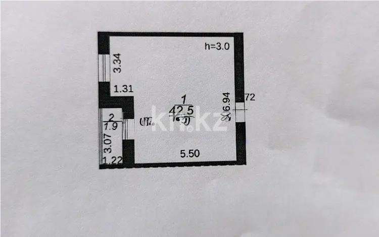 Продажа 1-комнатной квартиры, 44 м², ул. Муканова, дом  55/2 в Караганде