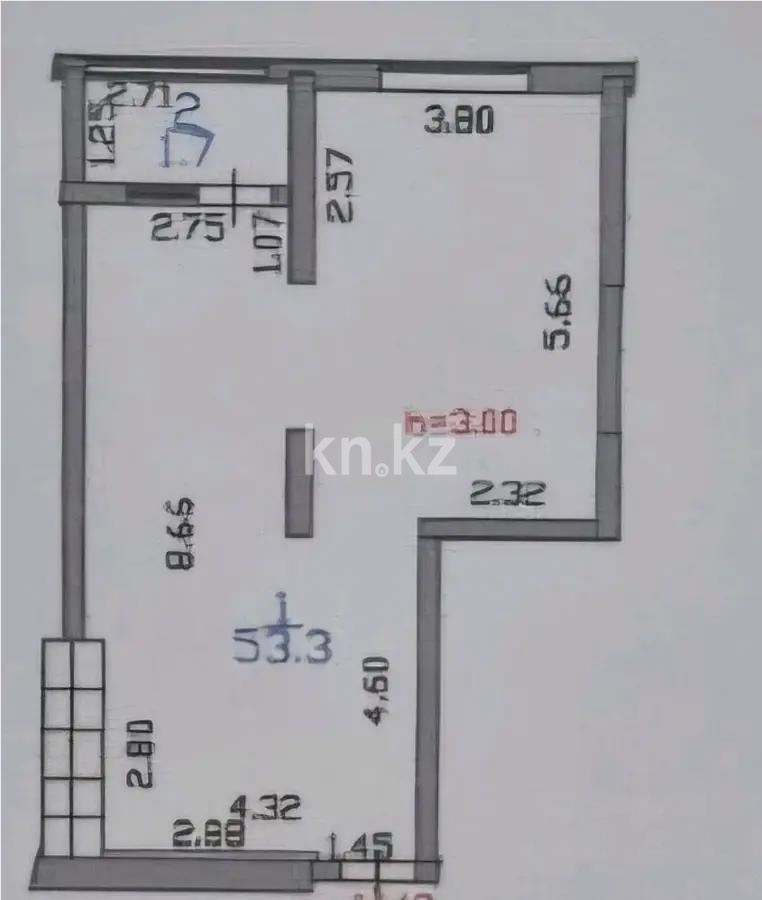 Продажа 2-комнатной квартиры, 55 м² в Алматы - фото 5