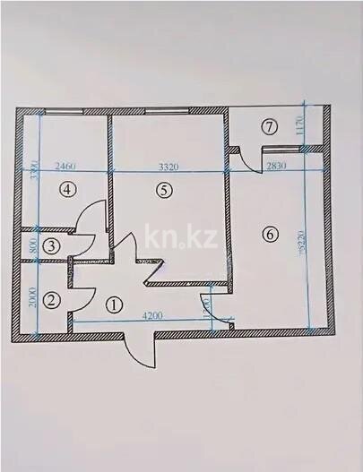 Продажа 2-комнатной квартиры, 53 м² в Астане - фото 6