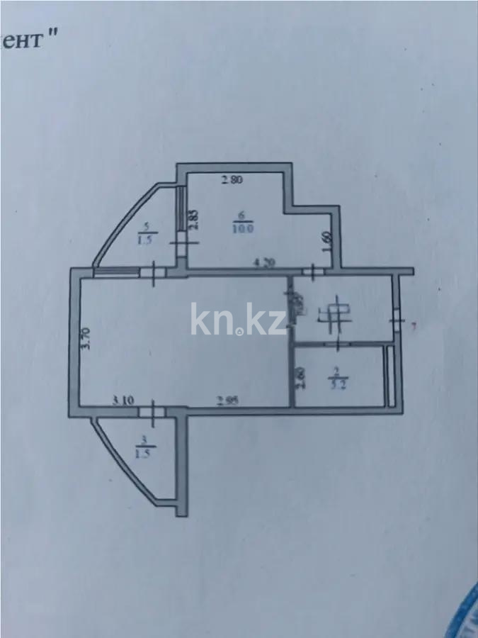 Продажа 1-комнатной квартиры, 46 м² в Алматы - фото 6