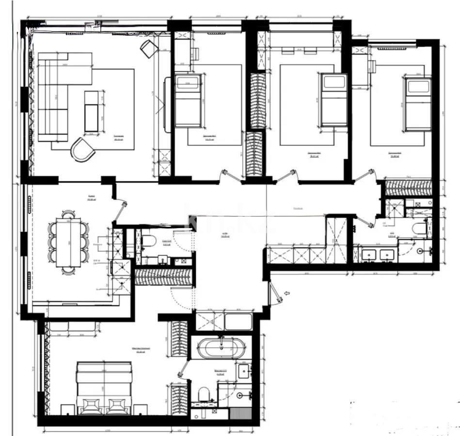 Продажа 4-комнатной квартиры, 161 м², ул. Бокейхана, дом  16/3 в Астане - фото 4