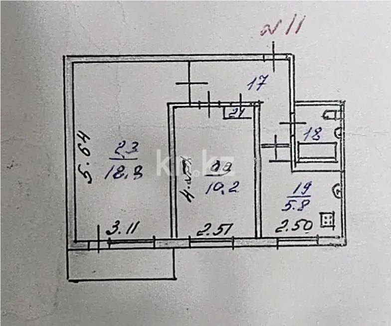 Продажа 2-комнатной квартиры, 42.7 м², ул. Навои, дом  326 в Алматы - фото 7
