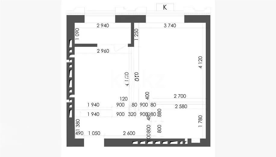 Продажа 2-комнатной квартиры, 40 м² в Караганде