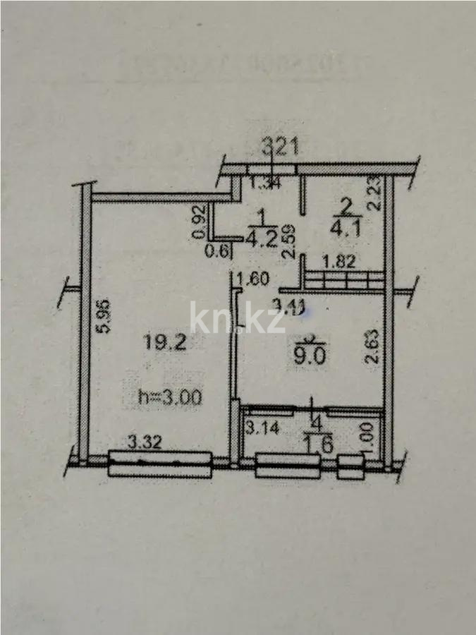 Продажа 1-комнатной квартиры, 38.1 м² в Алматы - фото 3