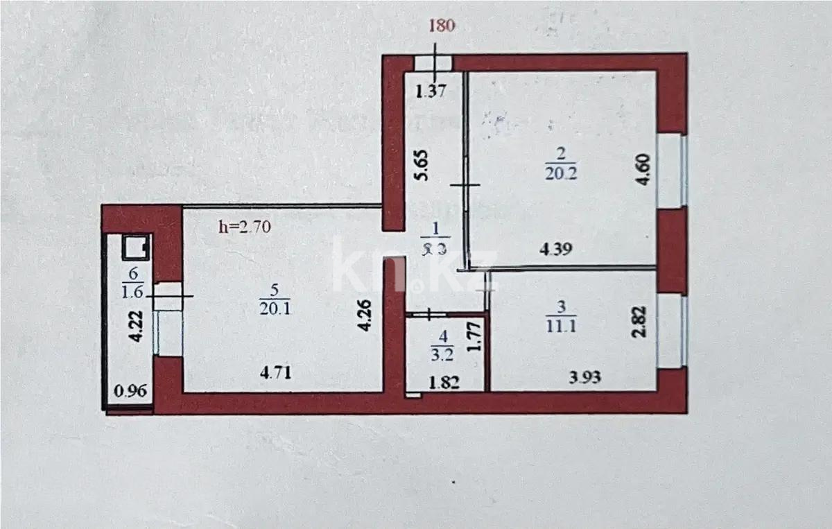 Продажа 2-комнатной квартиры, 65 м² в Астане - фото 4