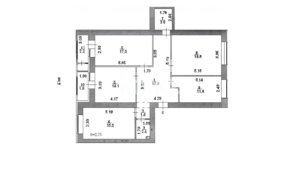 Продажа 4-комнатной квартиры, 109 м² в Астане - фото 8