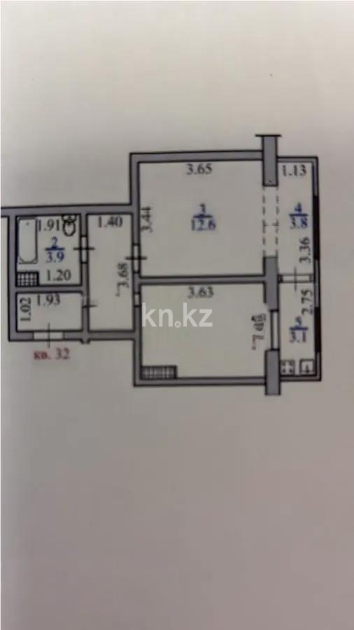 Продажа 1-комнатной квартиры, 41 м² в Алматы - фото 5