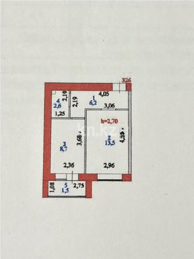 Продажа 1-комнатной квартиры, 32.5 м² в Астане - фото 2