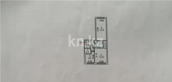Продажа 2-комнатной квартиры, 44 м² в Караганде - фото 5