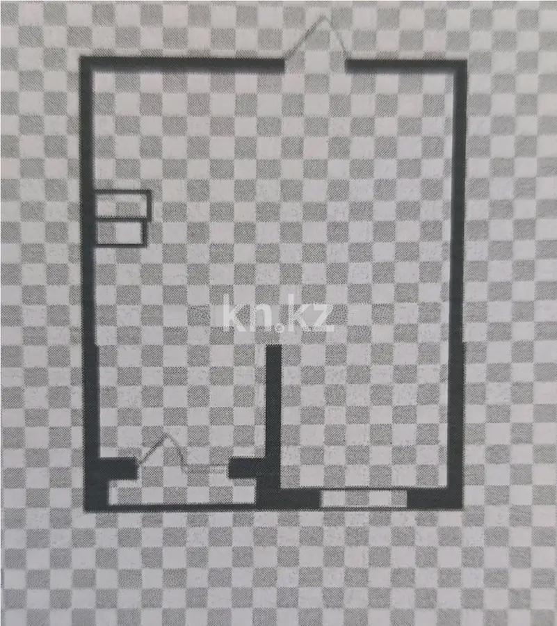 Продажа 1-комнатной квартиры, 41.8 м² в Алматы