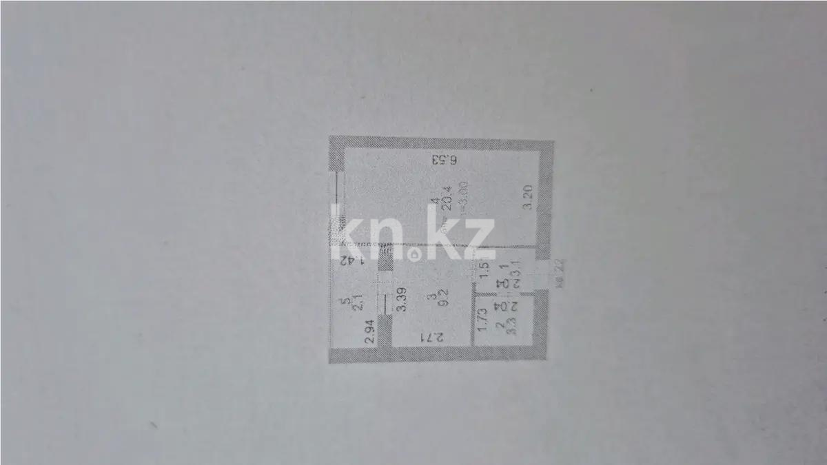 Продажа 1-комнатной квартиры, 38.1 м², ул. А-52, дом  6 в Астане