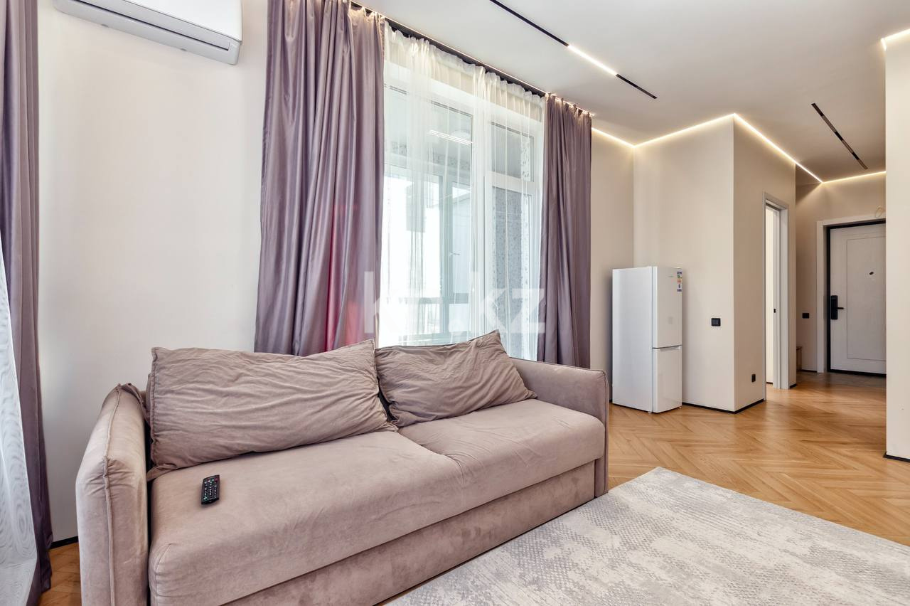 Аренда 2-комнатной квартиры посуточно, 60 м² в Астане - фото 15